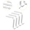 Iron Stocking Holders Fireplace Hangers Adjustable Metal Hooks Christmas Ornament Accessories for Holiday Tabletop
