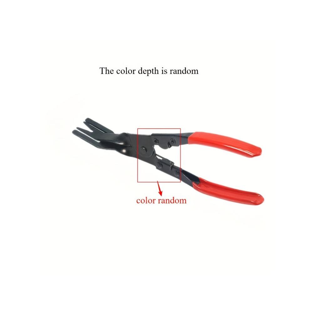 1pc Car Headlight Repair Installation Tool Trim Clip Removal Pliers Van Door Panel Fascia Dash Upholstery Remover Tool