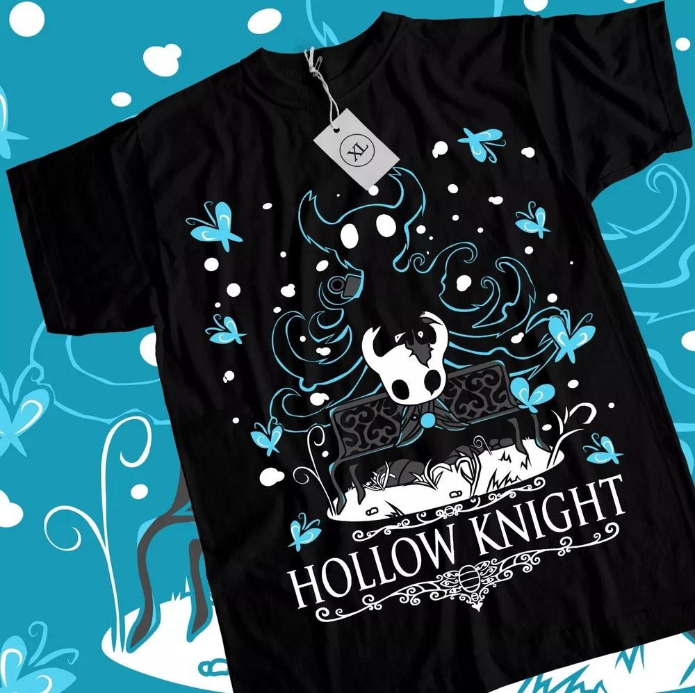 Unisex Hollow Knight Gaming TShirt Indie Girl Top Best Gifts Shirt Black S