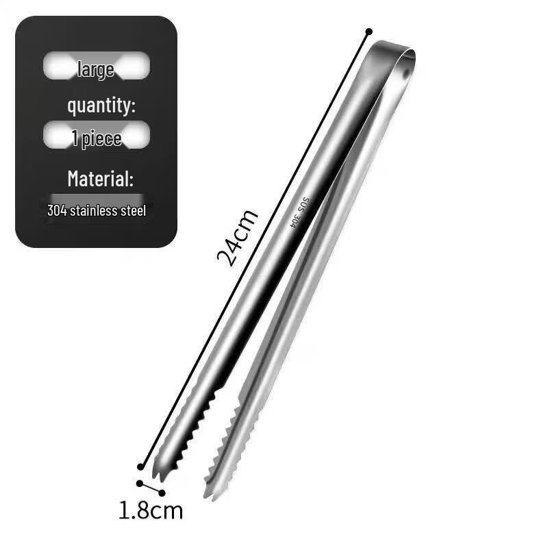 304 Stainless Steel Multifunctional Food Tongs