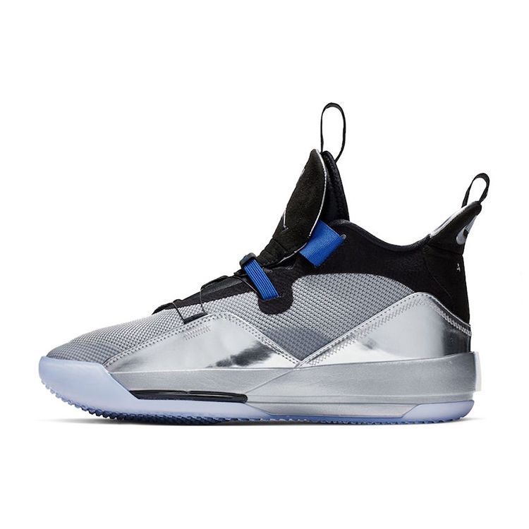 

Мужские кроссовки Air Jordan 33 All Star Silver Black Metallic-Silver AQ8830-005