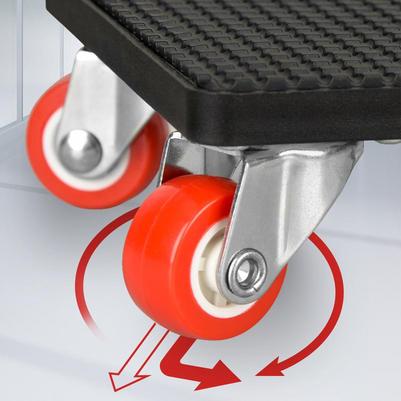 Furniture Moving Wheels Heavy Duty 360 Rotatable Furniture Sliders With 4 Wheels Portable Material Handling Products For