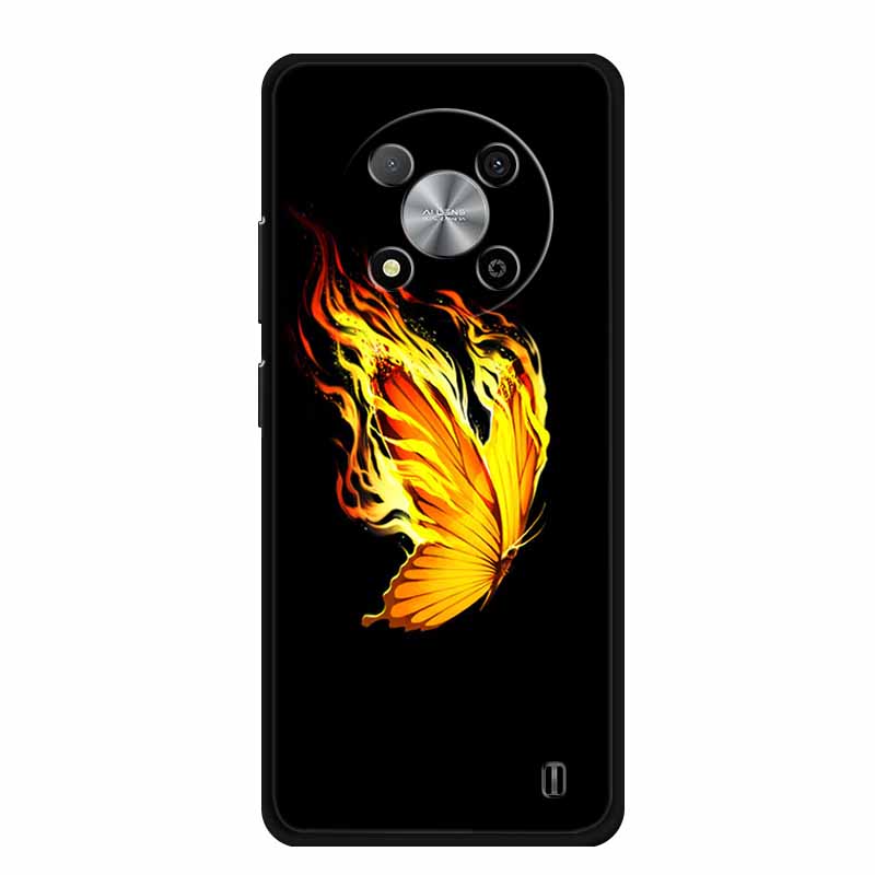 Capa Para ZTE Blade A73 5G Animais Silicone Macio TPU Capa de Telefone Para ZTE Blade A73 5G 7160N Capas Lobo Fruta Estampada Fofa Coque