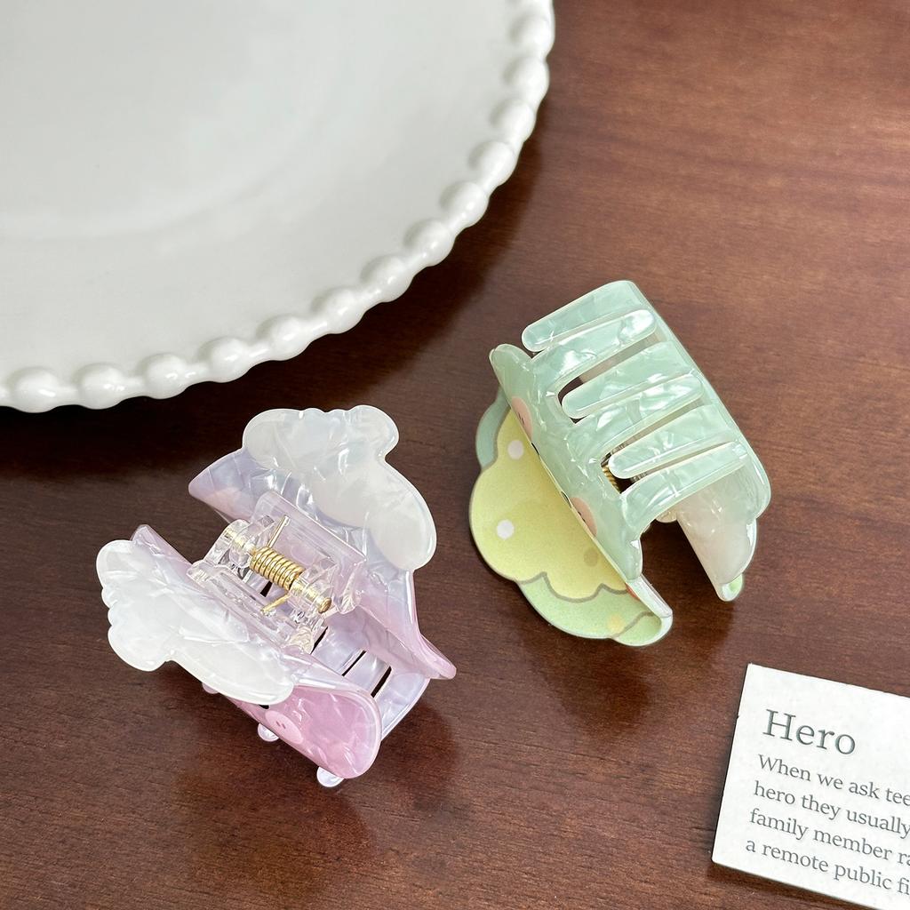 Fruit Cute Charming And Vegetable Hair Accessories Delightful Handmade Acrylic Clips Claw