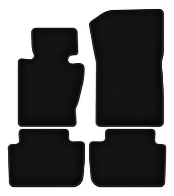 BASIC Black Velour Floor Mats For: BMW X3 E83 SUV (2003-2010)