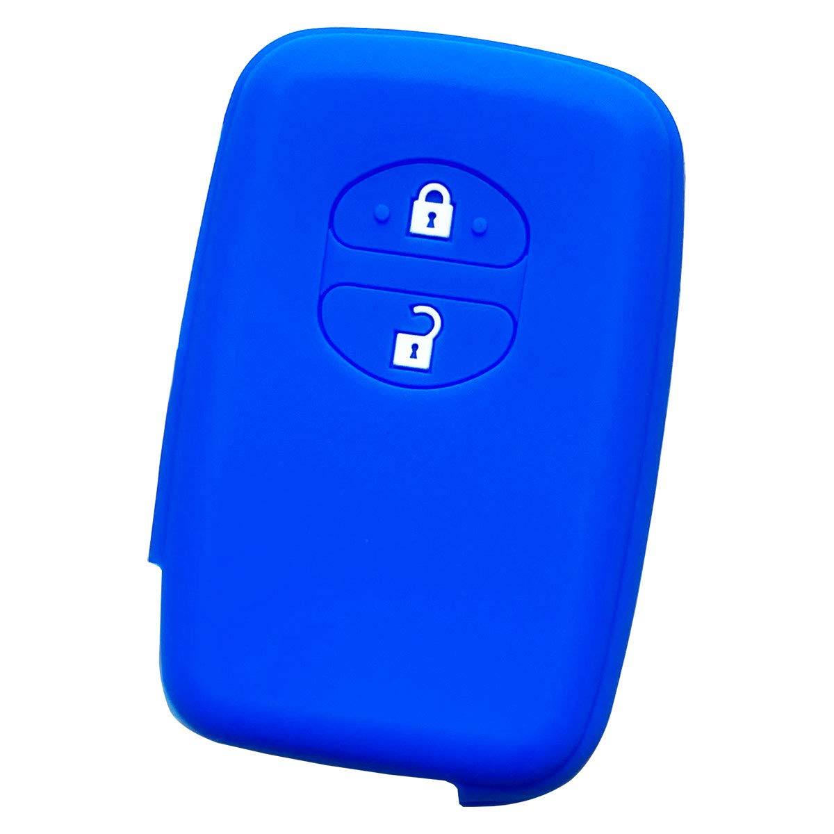 

[ИКТ] Силиконовый чехол для смарт-ключа автомобиля Toyota 2 кнопки Синий / Prius (30 синий