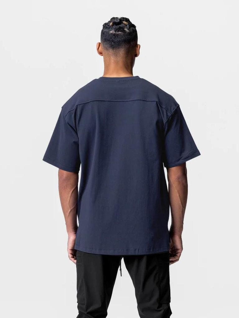 Summer American Loose Fit Cotton T-Shirt - Men’s Crew Neck Short Sleeve for Fitness Training, Plus Size Available