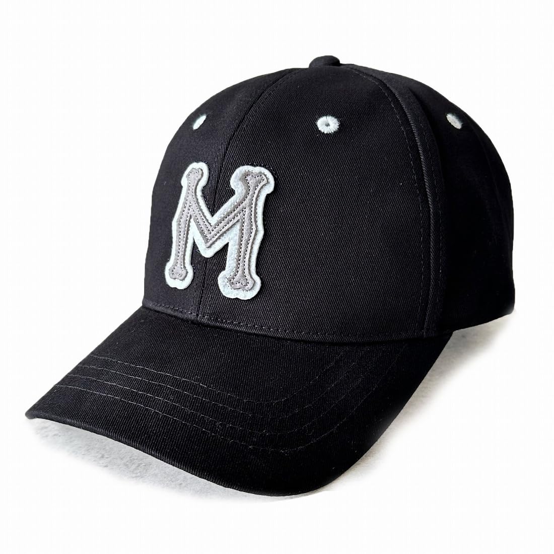 

Hat Cap Black BB Cap Denim CAP Hickory Stripe Emblem Patch PENNANTBANNERS [Keys] Men s чорний