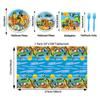 Shanhaijing Theme Party Supplies Birthday Decoration Party Venue Layout Props Birthday Flag Spiral Tablecloth