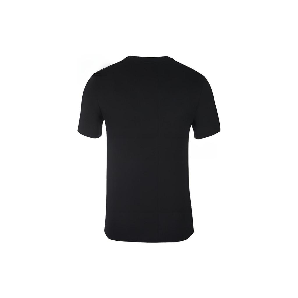 Jordan T Shirts Men's Black Crew Neck Moderate Straight Fit CD2607-010