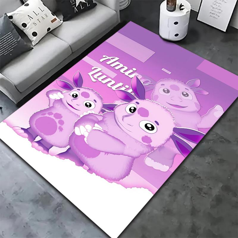 Luntik Carpet Rug for Living Room Bedroom Home Sofa Decoration,Kids play Nonslip Floor Mat