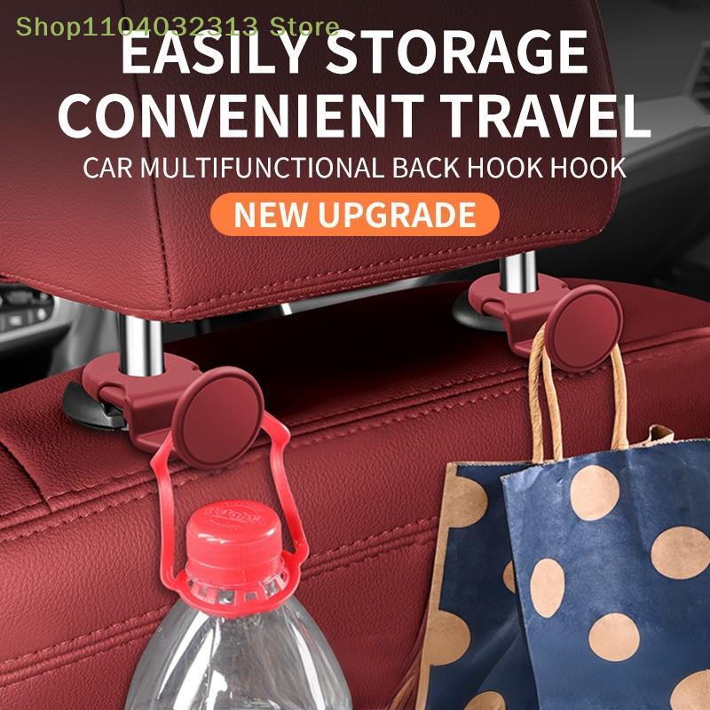 petiteHeavy Duty Vehicle Back Seat Hook 20KG Capacity Organizer for Car Interior Bag Purse Holder Family Travelaccessories