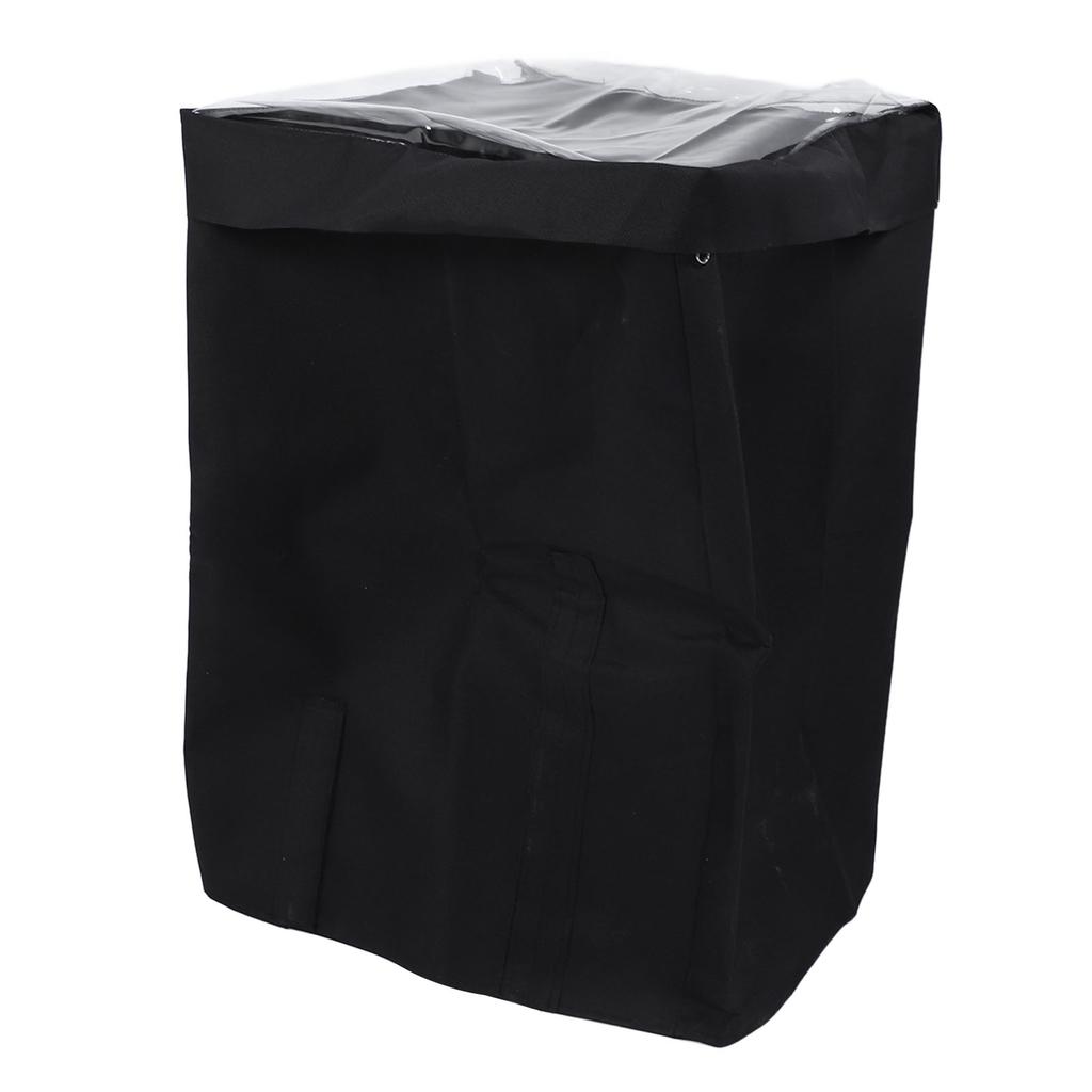 Heater Pump Cover Polyester Canvas Waterproof Spa Heater Pump Cover with Zipper and Transparent PVC