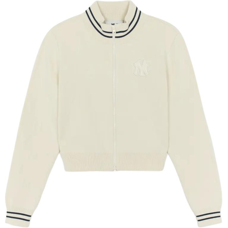 

New MLB Jackets Women s Ecru 3FKCM0154-50CRS S
