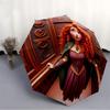 1pc Disney Princess Automatic Open/close, All-Season Portable Folding Umbrella, Perfect Gift for Friends  Yy250807040