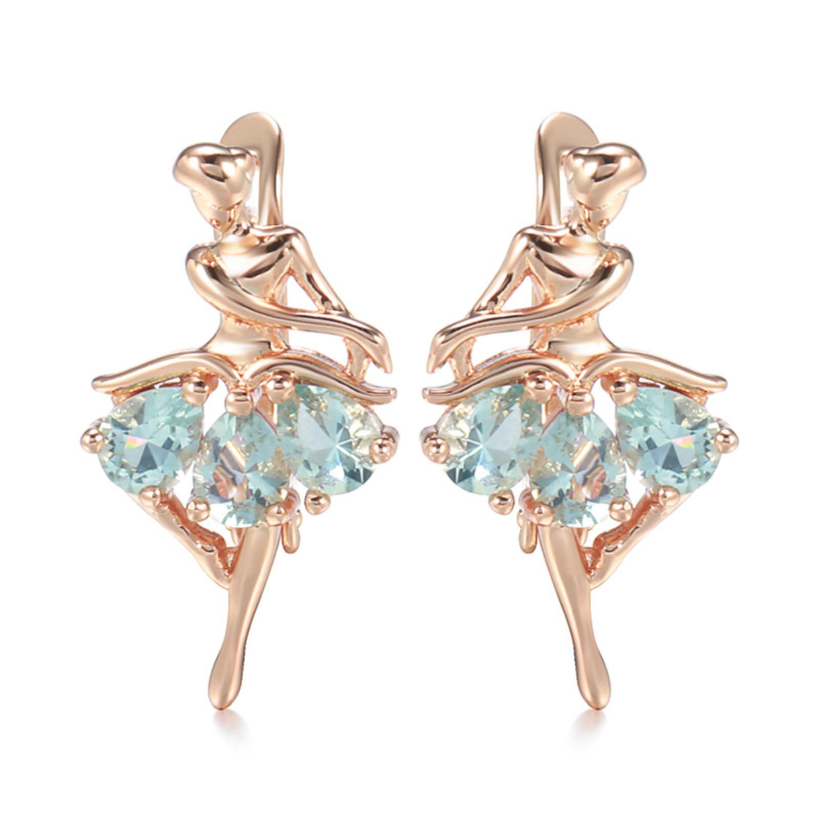 

Серьги-цветы в стиле легкой роскоши, Изысканные и высококлассные серьги-лепестки в стиле легкой роскоши