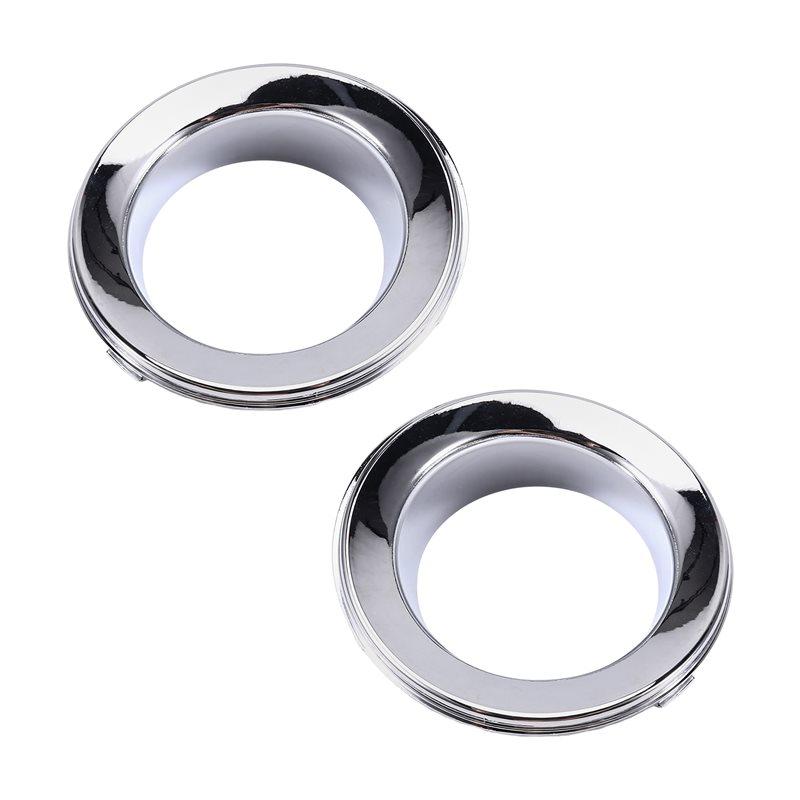 

51117127941 51117127942 Car Front Fog Lights Frame Fog Lights Trim Ring For Mini R50 R52 R53 2002-2006 Silver Electroplated Silver