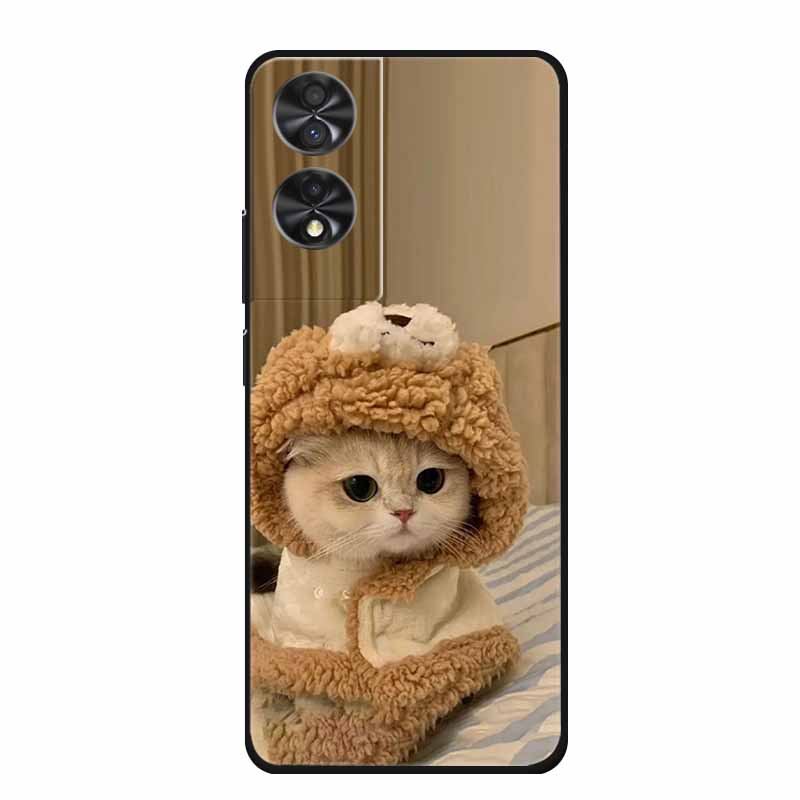 Custodia Animale Carino per TCL 40 NxtPaper Lusso Morbido Silicone Protettore Copri Telefono per TCL 50 Pro NxtPaper 50 SE TPU Cartone Animato Capa