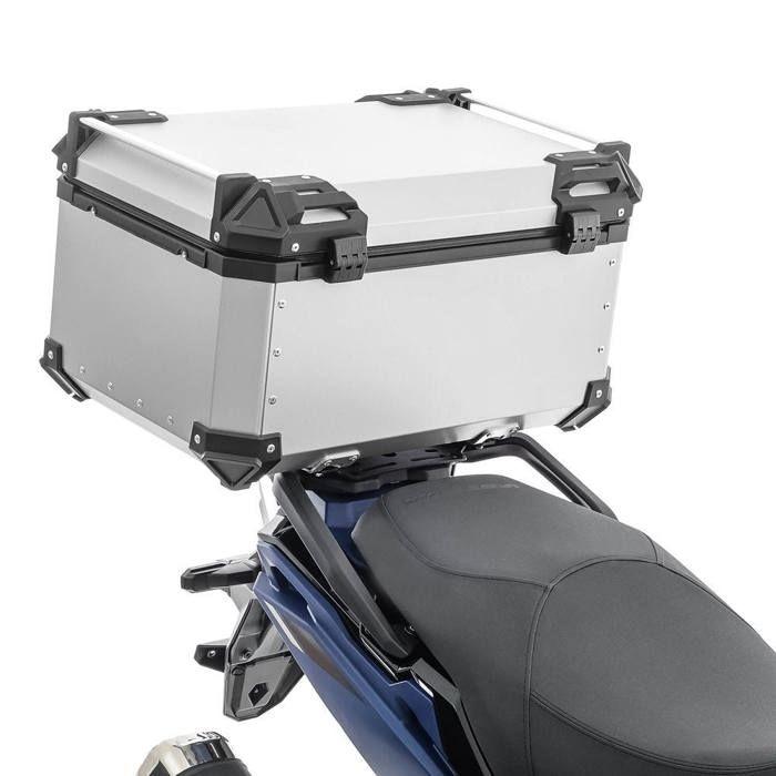 Top case aluminium moto Bagtecs XB65 - 65 Litres - Étanche - Résistant - Fixation par œillets