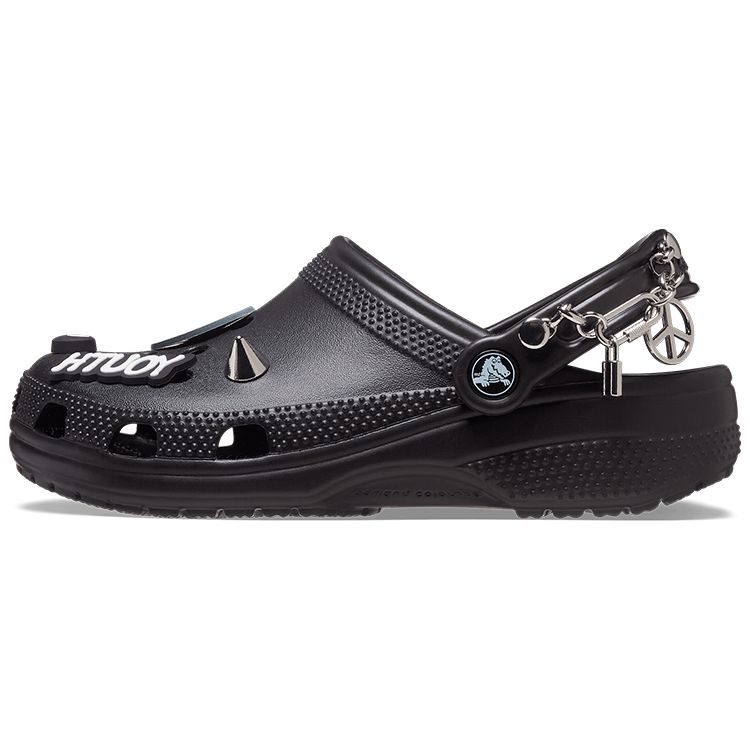 Crocs Classic Clog Fashion Thick Sole Clogs Unisex Clogs Black 207571-001 42-43