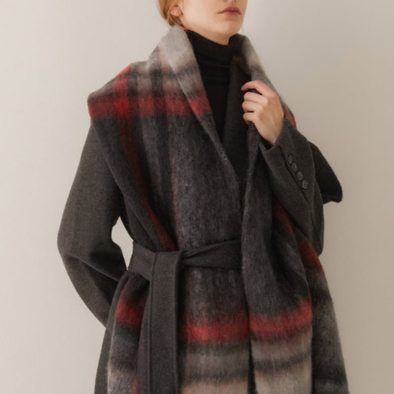 J.LARUEN Weicher Karomuffler (6 Farben)