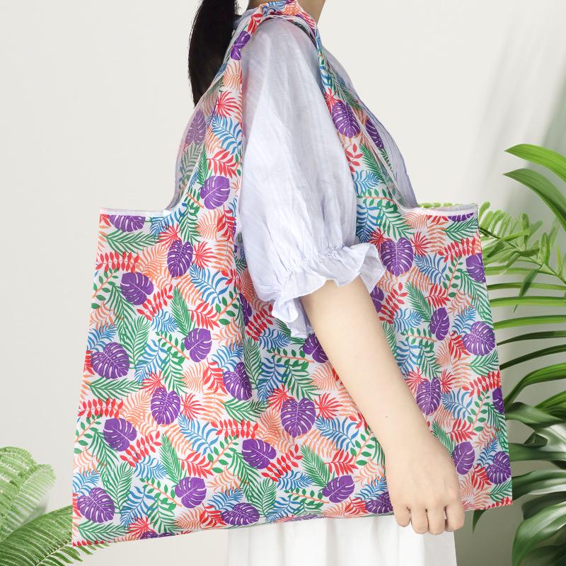 Eco-Friendly Large Capacity Folding Grocery Bag - Oxford Cloth