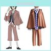 Costum Cosplay Uniformă Detectiv Ranpo Edogawa Bungo Stray Dogs Cu Măiestrie Exquisită