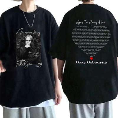 Ozzy Legends Never Die Shirt The Prince of Darkness Tee RIP Ozzy T-Shirt Black Sabbath Tribute Shirt Music Fan Tee