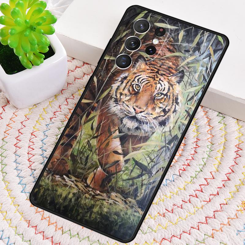 Cool Animal Powerful Tiger Phone Case for Samsung Galaxy Note 10 Pro S26 Ultra S23 S24 FE S25 S21 S22 PLUS Shockproof Cove