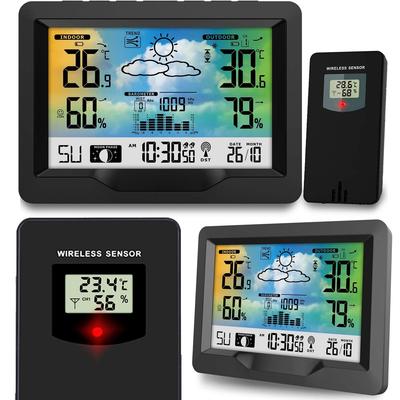 Weather Station With Display Bd-901 Black