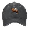 2026 Embroidered Capybara Baseball Cap Fishing Caps Man Fishing Hat Mountaineering Bobble Hat For Women Men's