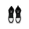 Anta Slip Resistant Abrasion Resistant High top Skateboard Shoes Women's Black White 92648060-2