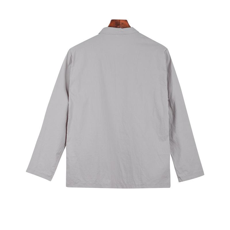 Men's Casual Loose-Fit Cotton-Linen Blazer for Spring/Autumn
