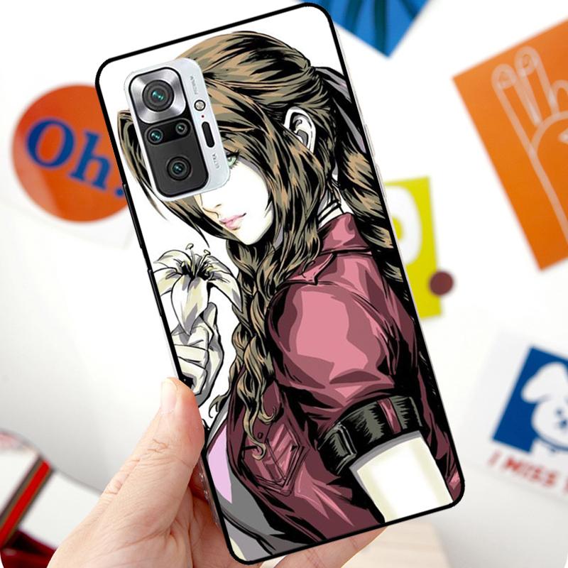 Aerith Gainsborough Final Fantasy Case For Xiaomi Redmi Note 12 Pro 11 8 9 10 Pro 9S 10S 11S 12S Redmi 12C 10C 9C 10A Cover