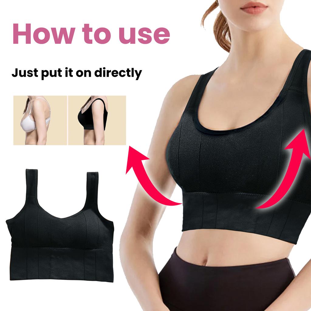 HOUKEA Firming and Lifting Bra One-piece lift-up bra for firming and enhancing breast contours, adjustable bra