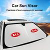 Car Side Window Sun Shade Curtain Summer Sun Protection Sunshade Cover UV Reflective For Kia Rio Ceed Sportage Cerato Soul K2 K5