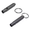 Titanium Survival Whistles Louds Outdoor Emergency Whistles With Keyring Waterproof Whistles Outdoor Tool for Women Men
