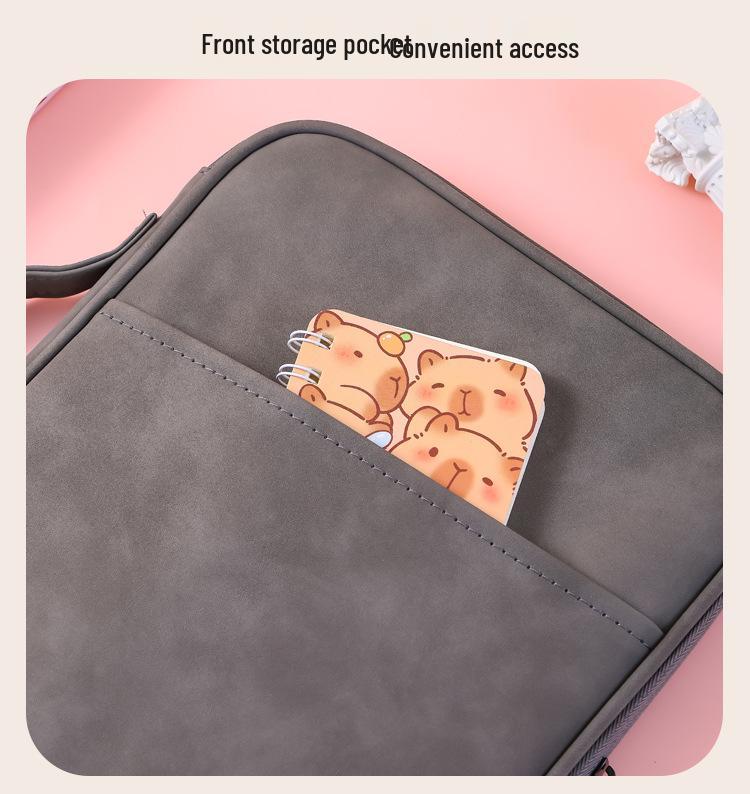 High-End Unisex iPad Tablet Bag - Lightweight, Portable, Hand-Held Student Computer Sleeve