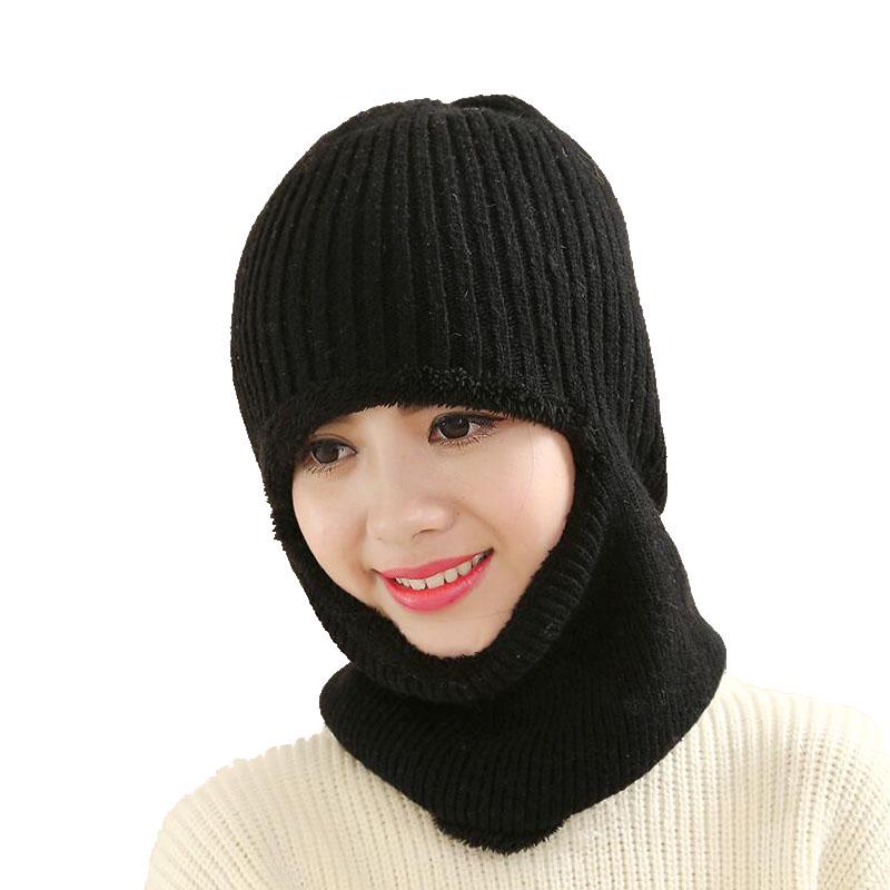 Aisheny Winter Men Women Hat Warm Fleece Windproof Scarf Neck Warmer Scarf Black/Large Aisheny Winter Men Women Hat Warm Fleece Windproof Scarf Neck Warmer Scarf Black/Large