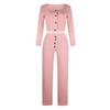 Stylish Women Tracksuit Cropped Top And Pants Set Comfortable Loungewear Collection Size 6-18