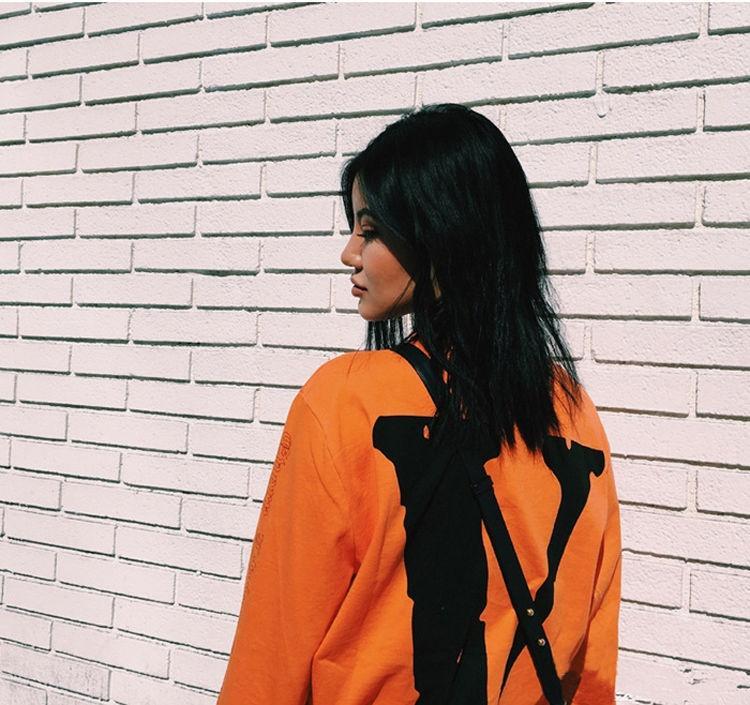 Buy VLONE X OFF WHITE VIRGIL ABLOH A$AP ROCKY Orange Long Sleeve