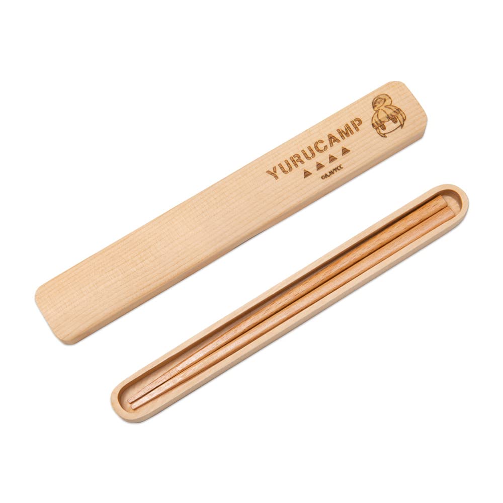 

Yurucamp Chopsticks and Chopstick Case Set Shima Rin