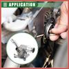 ACROPIX Engine Coolant Thermostat Housing Assembly, for Jeep Cherokee 2014-2021, Metal, 816-194, Silver Tone Car Parts