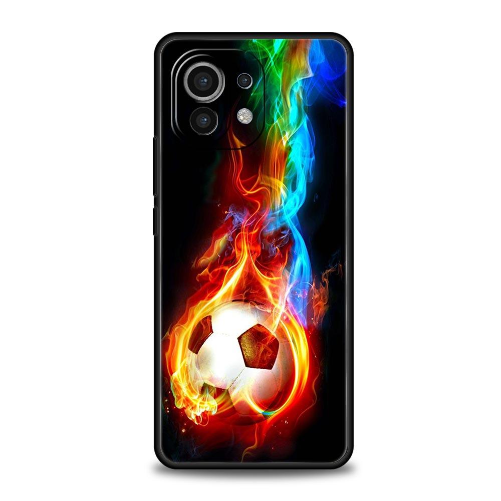 Football Passion Soccer Ball Phone Case For Xiaomi 14 13T 12T Pro 12 13 11 Ultra Mi Note 10 Lite 10T 5G 11X Pro 11T 11i 9T Cover