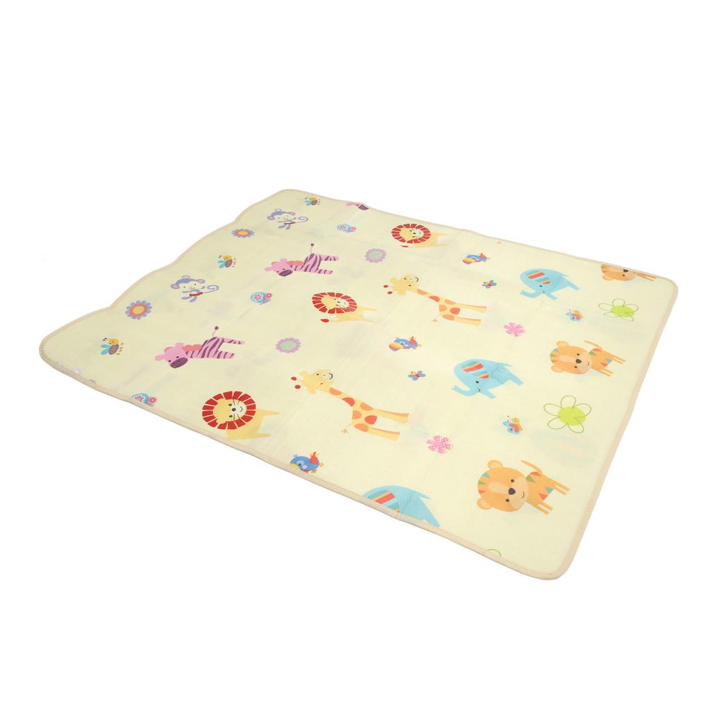 Baby Play Mat Prevent Slipping Waterproof Crawling Mat Adorable Pattern Padded Play Mat for Infants Kids Type 2