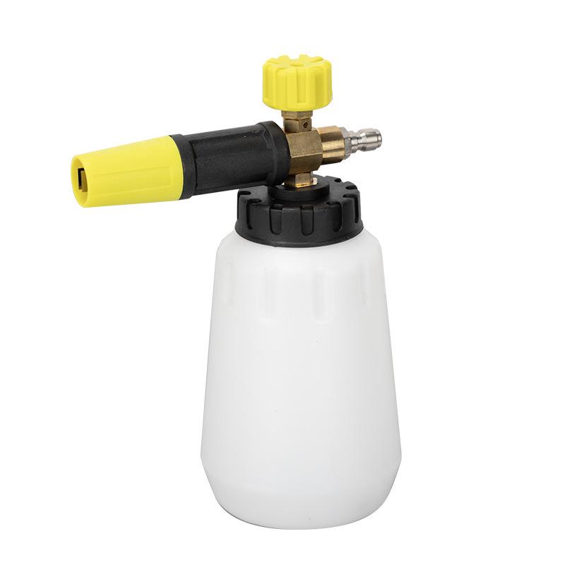 Enhanced 1000ML Foam Sprayer: High-Pressure Adjustable Water Gun for Car Wash