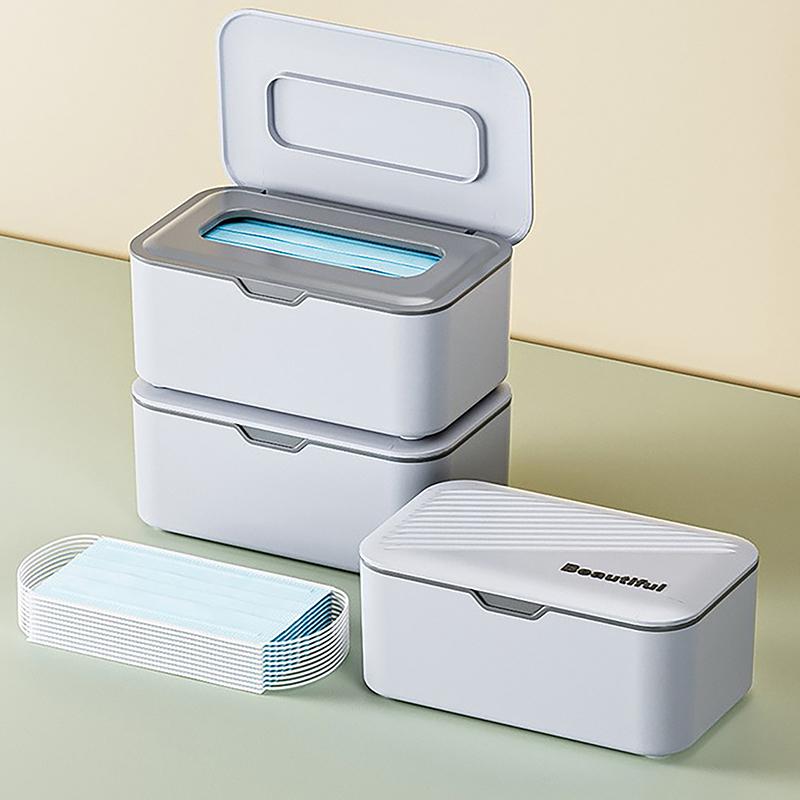 Wet Tissue Box Desktop Seal Baby Wipes Paper Storage Box Household Tissue Box