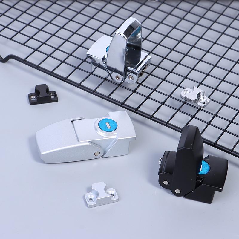 Dk604 Schnallenverschluss Edelstahl Schrankriegel Schubladensicherheit Knebelverschluss mit zwei Schlüsseln