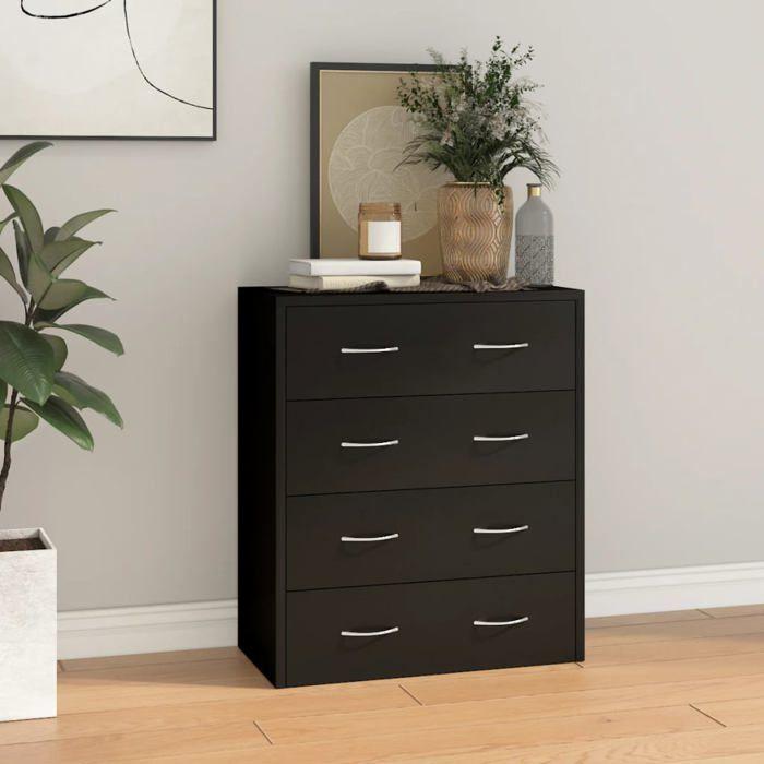 VidaXL Buffet with 4 Drawers Side Cabinet Storage Furniture Home Organizer Living Room Interior 342577