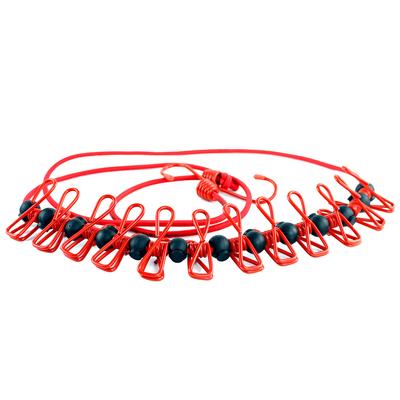 Clothes Washing Line Windproof Indoor Outdoor Stretching Laundry Clothesline with Pegs Dry Rack Tools Fixator Accessory